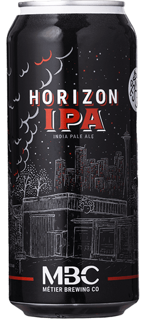 A can of Horizon IPA.